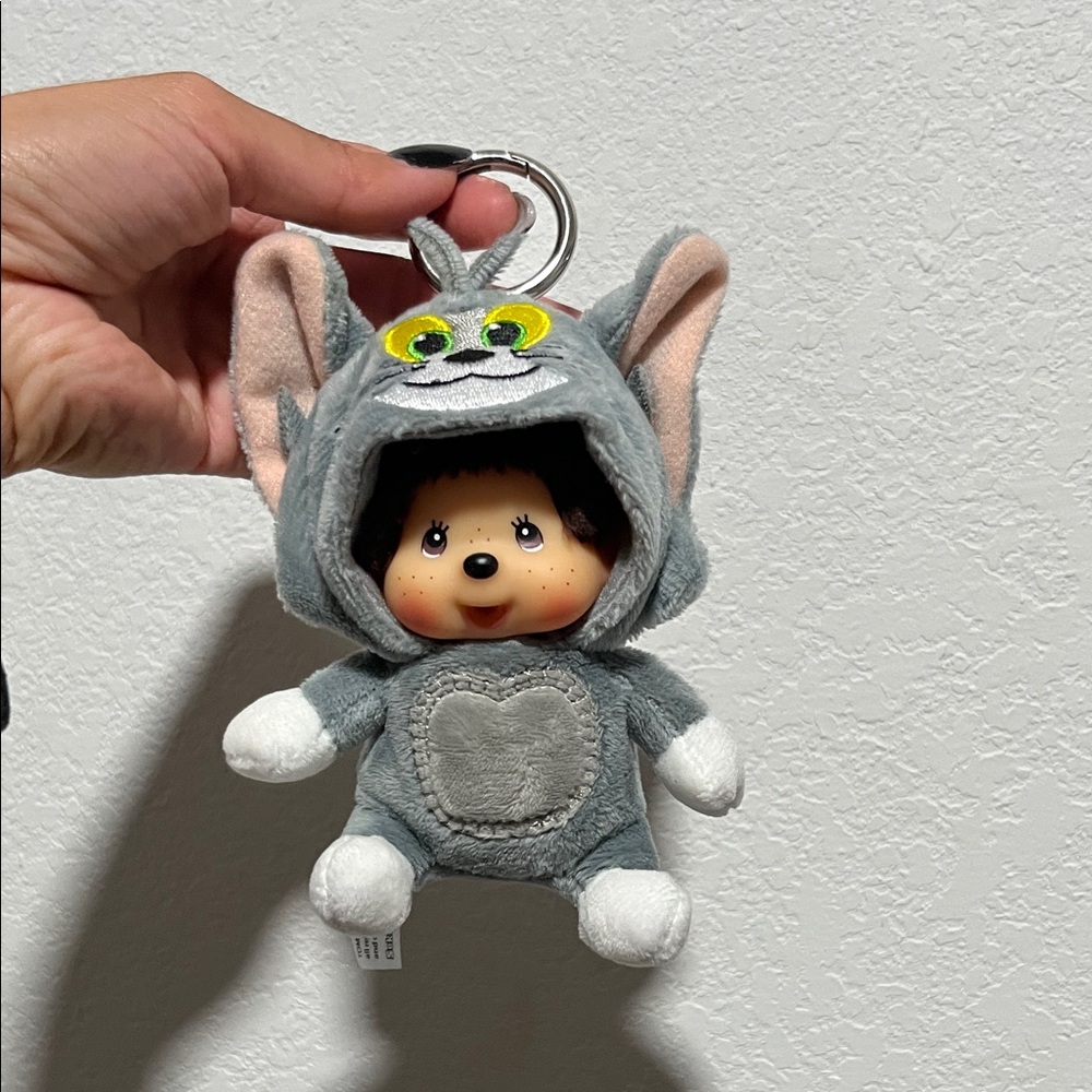 Monchichi bag charm